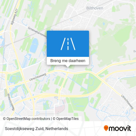Soestdijkseweg Zuid kaart