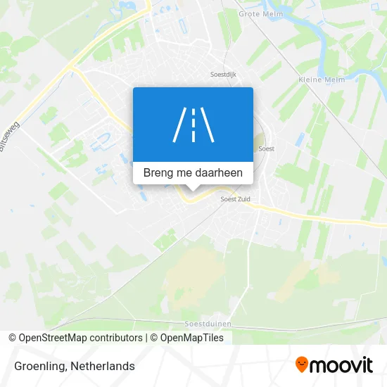 Groenling kaart