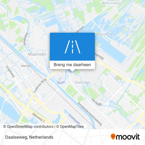 Daalseweg kaart