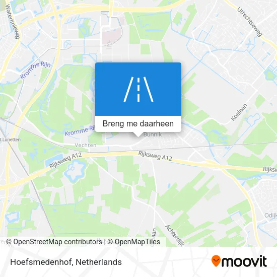 Hoefsmedenhof kaart