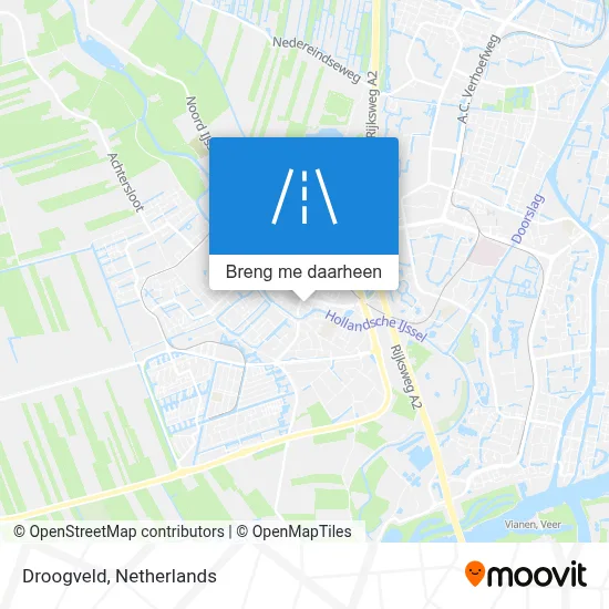 Droogveld kaart