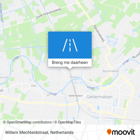 Willem Mechteldstraat kaart