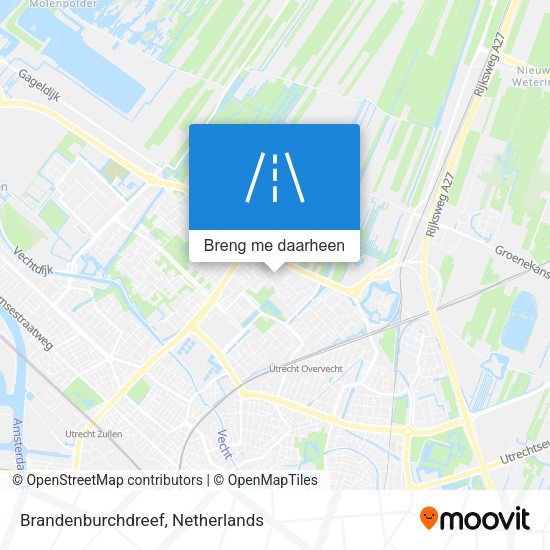 Brandenburchdreef kaart