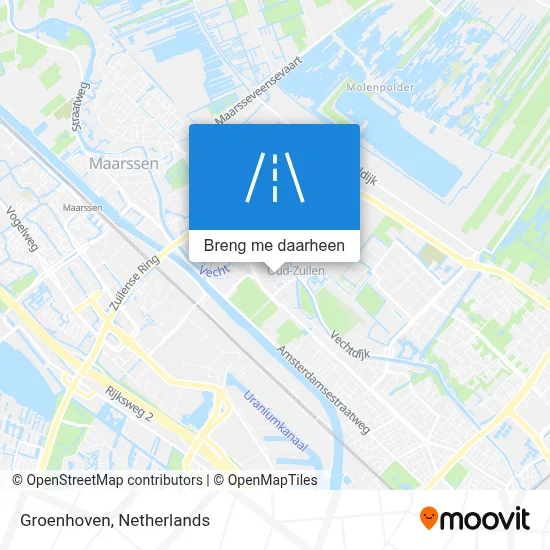 Groenhoven kaart