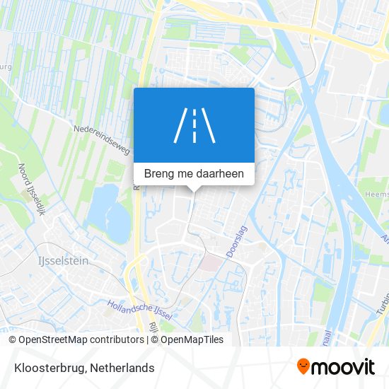 Kloosterbrug kaart