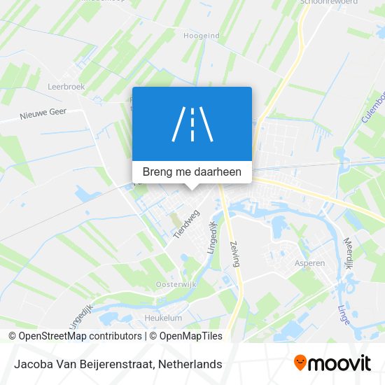 Jacoba Van Beijerenstraat kaart