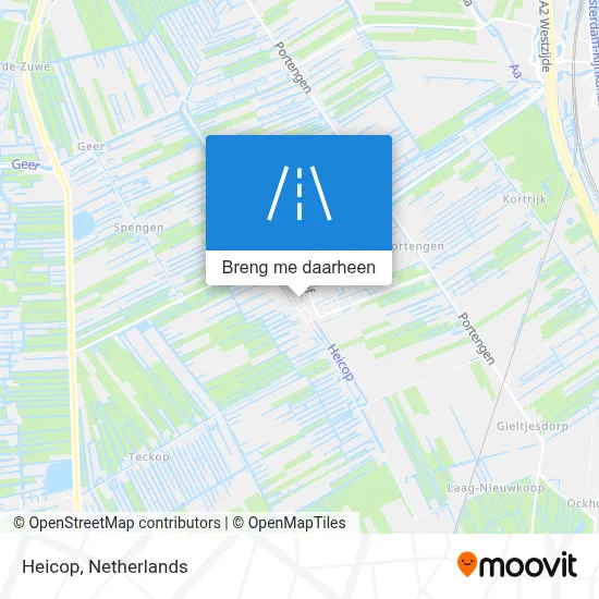 Heicop kaart