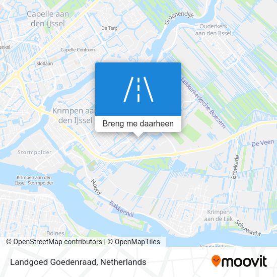 Landgoed Goedenraad kaart