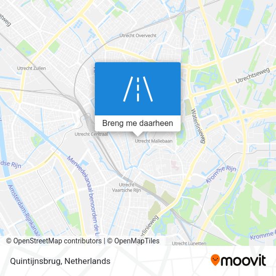Quintijnsbrug kaart