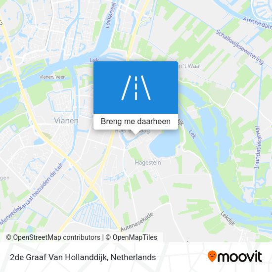 2de Graaf Van Hollanddijk kaart