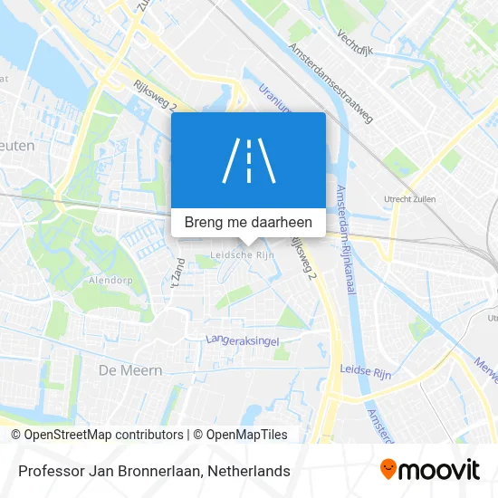 Professor Jan Bronnerlaan kaart