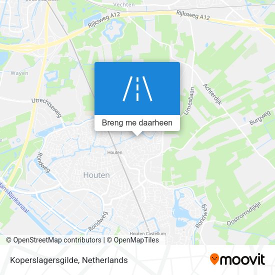 Koperslagersgilde kaart