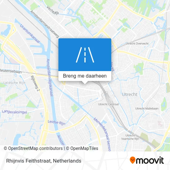 Rhijnvis Feithstraat kaart