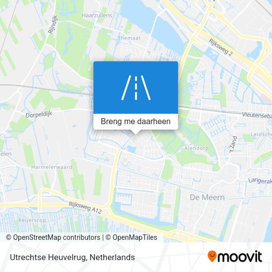 Utrechtse Heuvelrug kaart