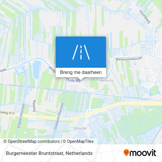 Burgemeester Bruntstraat kaart