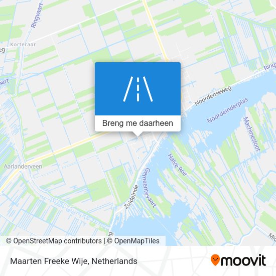 Maarten Freeke Wije kaart