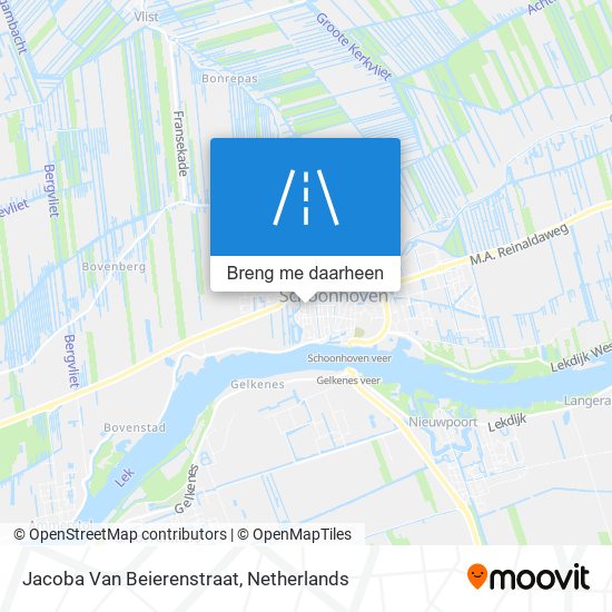 Jacoba Van Beierenstraat kaart