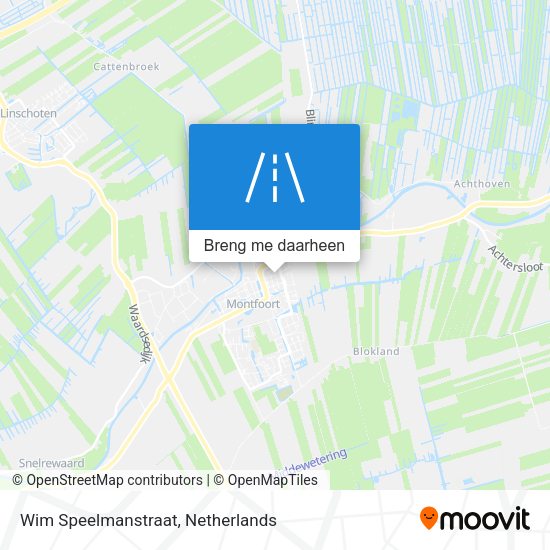 Wim Speelmanstraat kaart