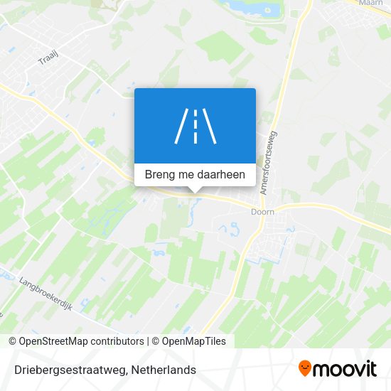 Driebergsestraatweg kaart