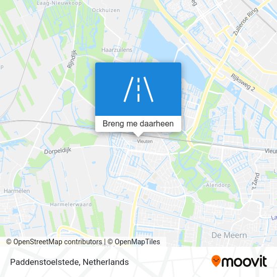 Paddenstoelstede kaart