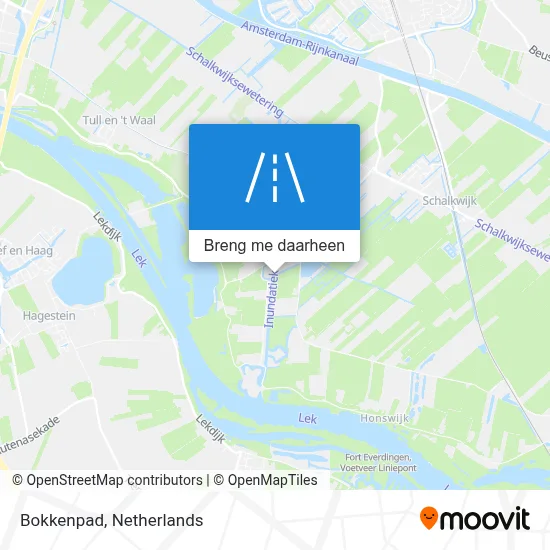 Bokkenpad kaart