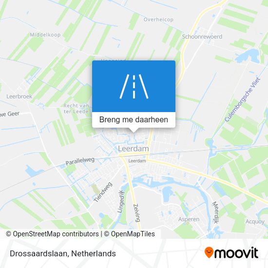 Drossaardslaan kaart