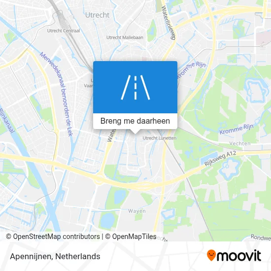 Apennijnen kaart