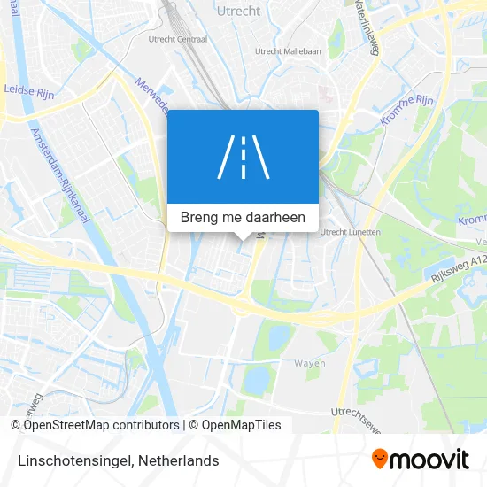 Linschotensingel kaart