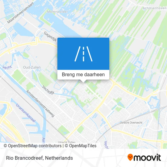 Rio Brancodreef kaart