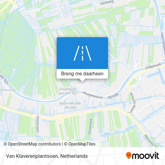 Van Klaverenplantsoen kaart