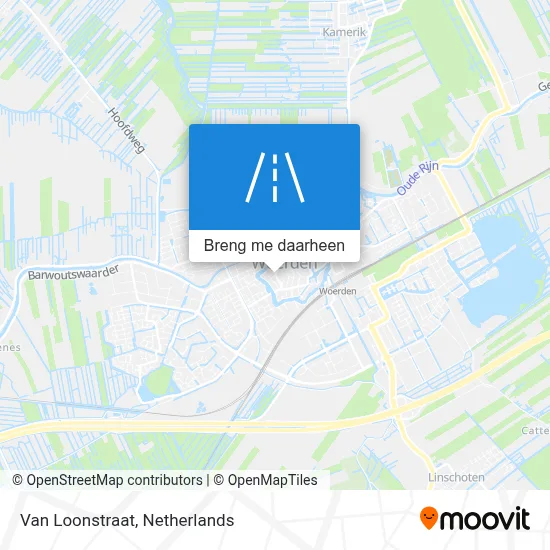 Van Loonstraat kaart