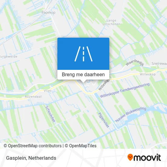 Gasplein kaart
