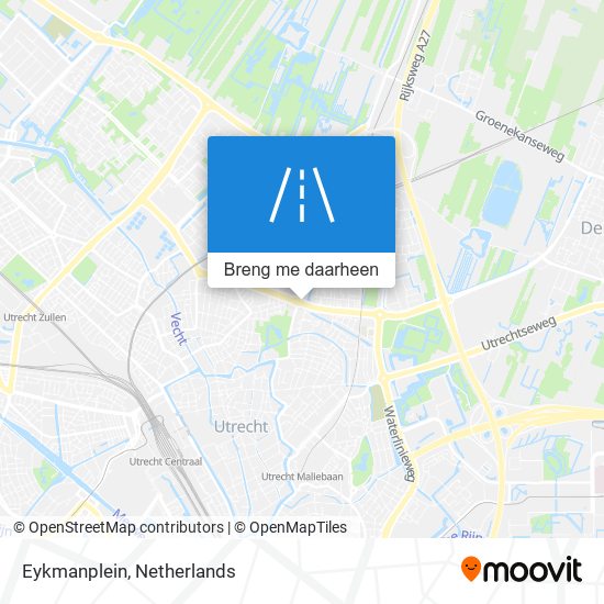 Eykmanplein kaart