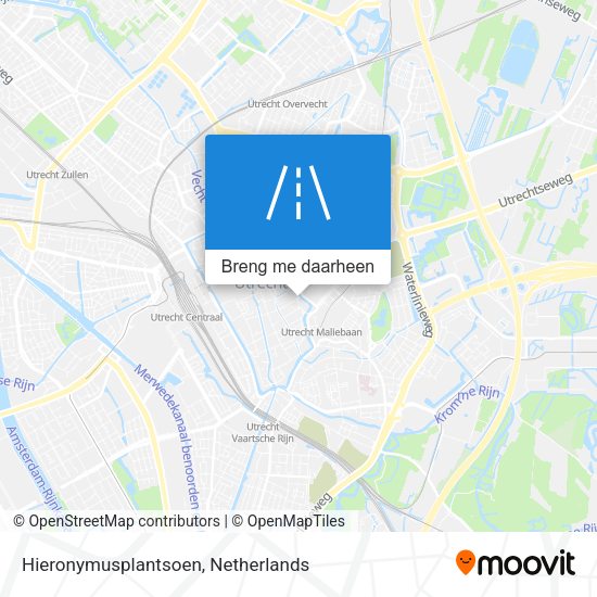 Hieronymusplantsoen kaart