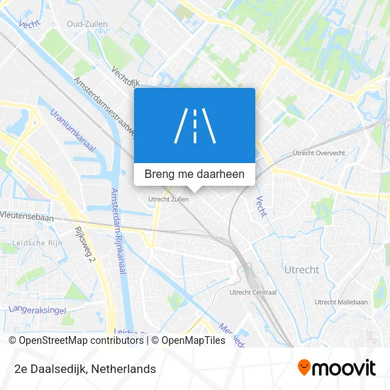 2e Daalsedijk kaart