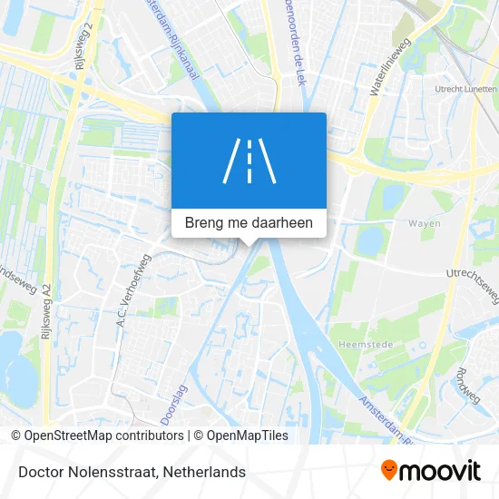 Doctor Nolensstraat kaart