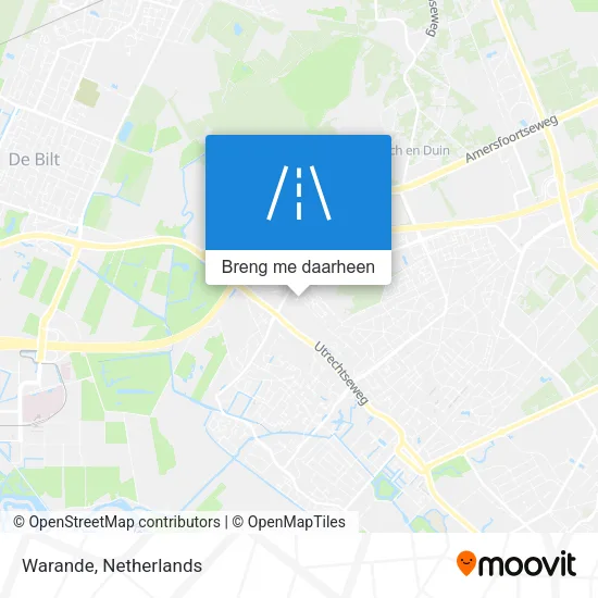 Warande kaart