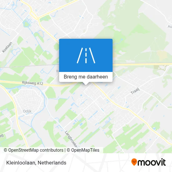 Kleinloolaan kaart