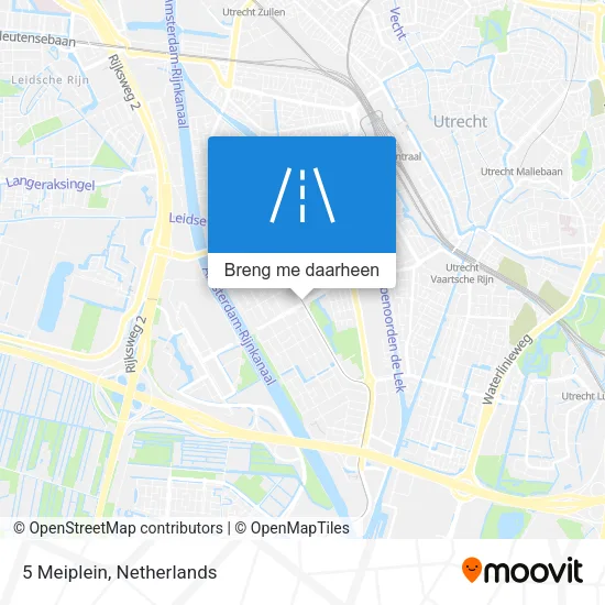 5 Meiplein kaart