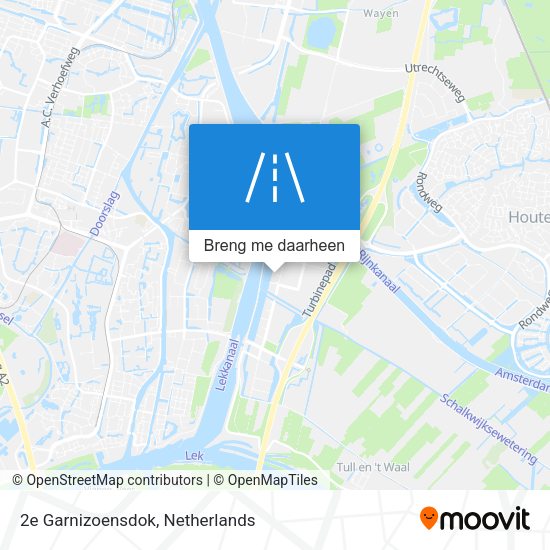 2e Garnizoensdok kaart