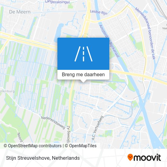 Stijn Streuvelshove kaart