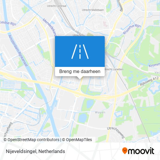 Nijeveldsingel kaart