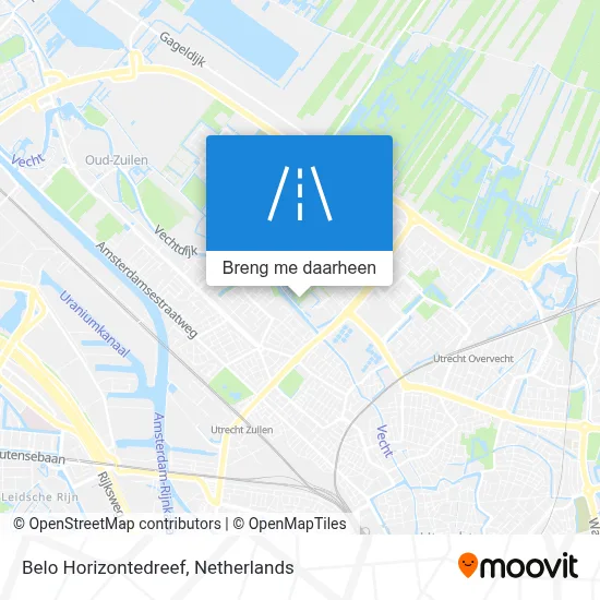 Belo Horizontedreef kaart