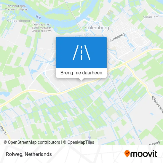 Rolweg kaart