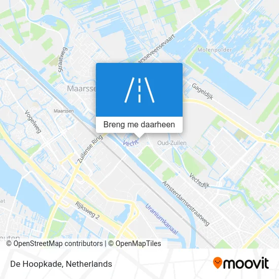 De Hoopkade kaart