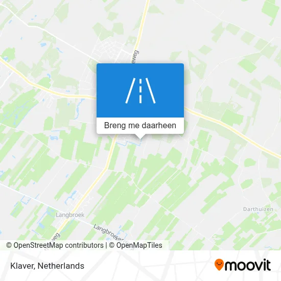 Klaver kaart