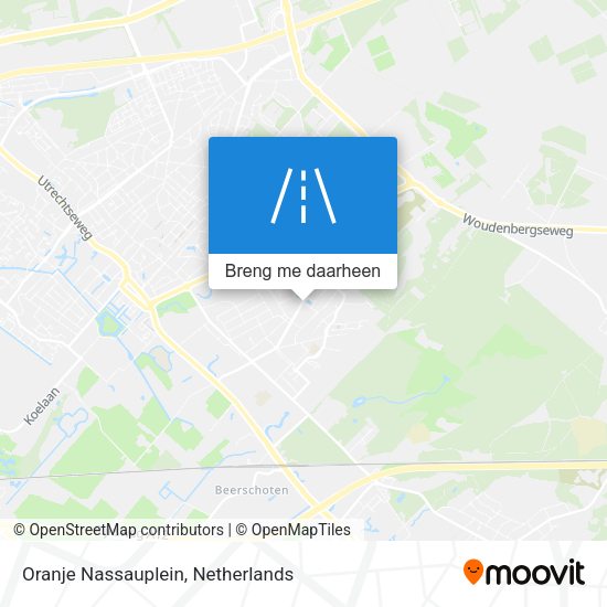Oranje Nassauplein kaart