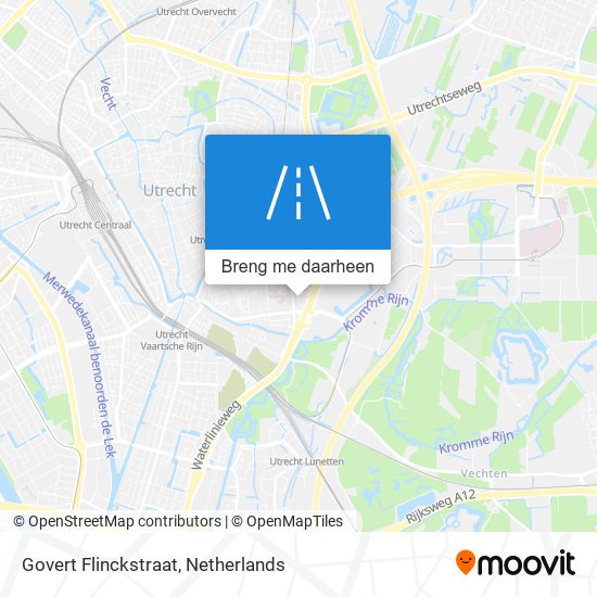 Govert Flinckstraat kaart