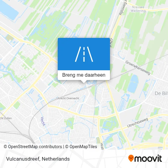 Vulcanusdreef kaart