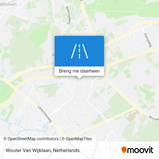 Wouter Van Wijklaan kaart